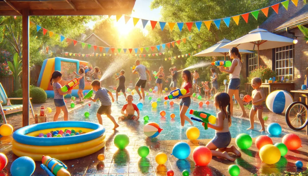 Verzurrung Wasserbomben